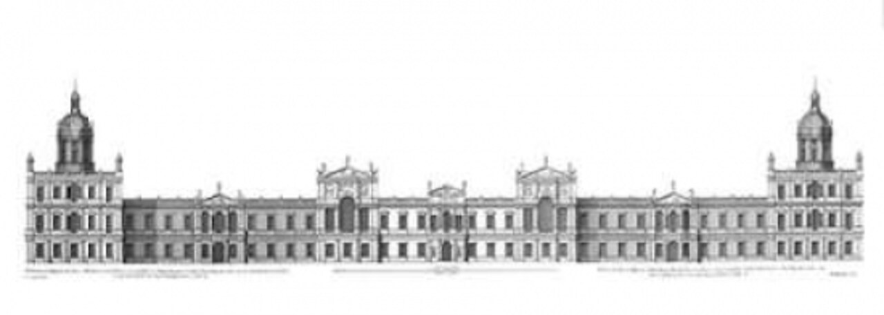 Elevation, Palace of Whitehall towards Park Poster Print by Colin Campbell - Item # VARPDXVB12